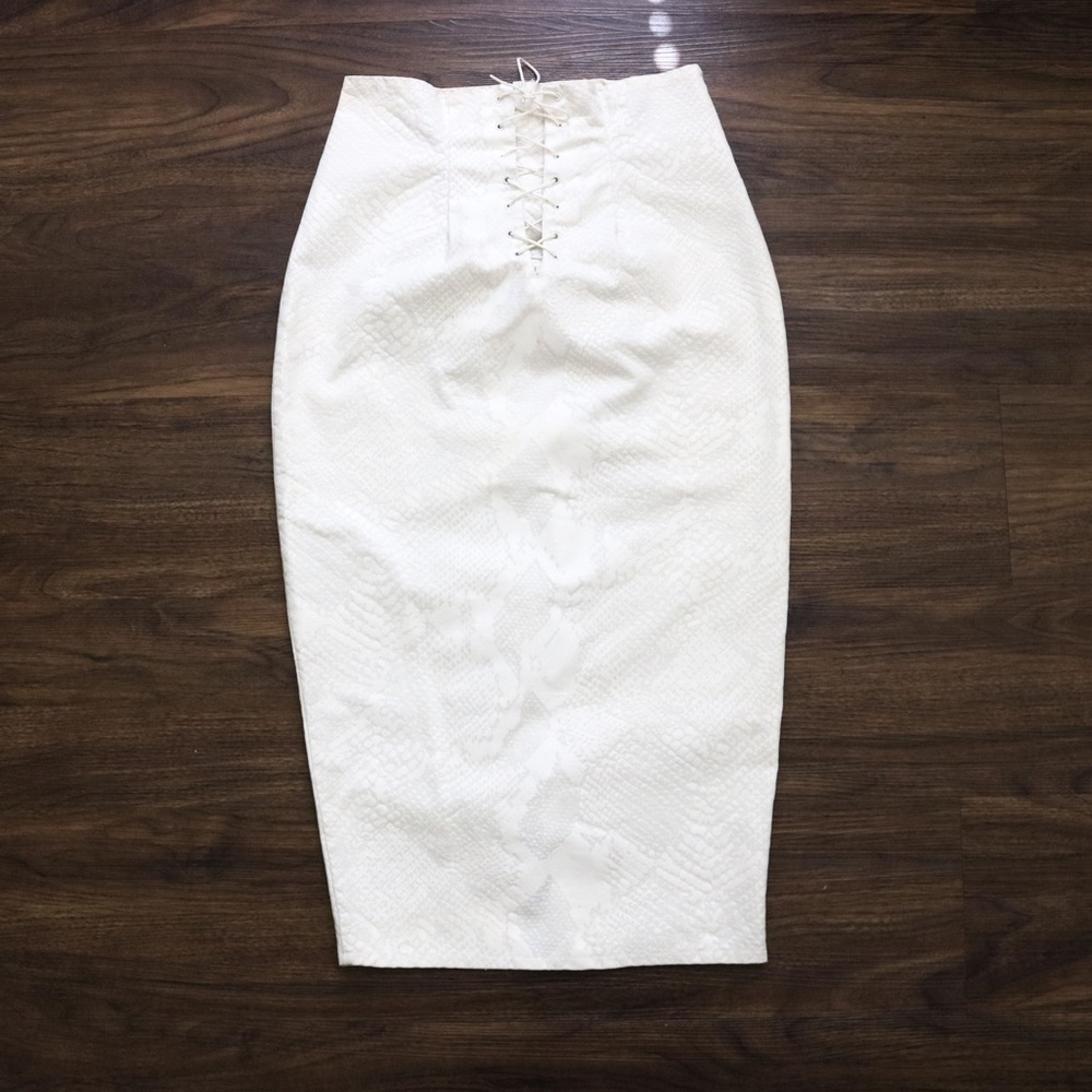 Vintage 90s Tripp NYC Lace Up Corset Skirt